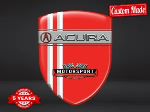 Honda Acura Silicone Car Stickers Durable Universal High Quality